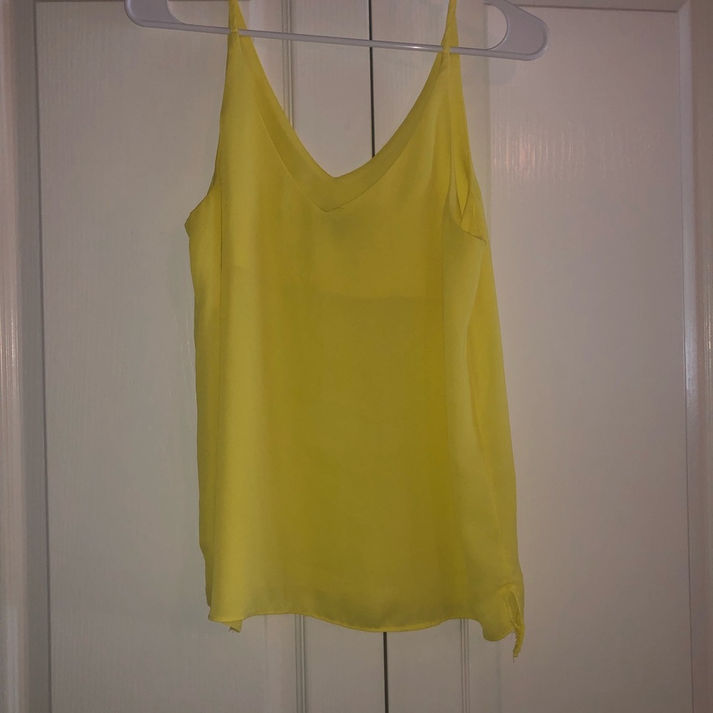 Yellow tank top